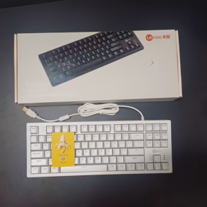 کیبورد گیمینگ مکانیکال سوئیچ آبی RGB دار مدل GK306