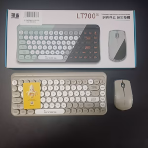 کیبورد و موس بی سیم سایلنت مدل LT700