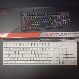 کیبورد گیمینگ مکانیکال RGB دار مدل CK107