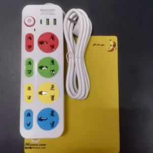 چند راهی برق 2000w 10A مدل 294U