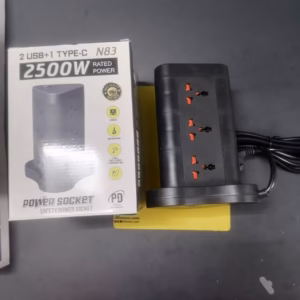 چند راهی برق 2500w مدل N83 - نه ورودی